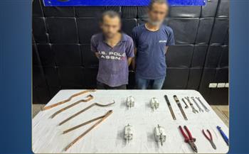   سقوط عصابة سرقة كابلات كهرباء بمدينة نصر