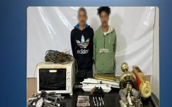   سقوط عصابة سرقة خردة والاتجار في المخدرات بالظاهر