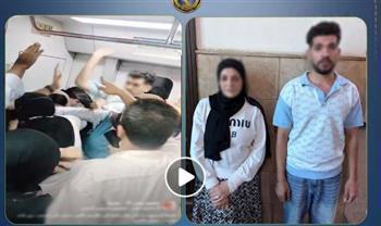 الأمن يكشف سبب مشاجرة داخل إحدى عربات المترو