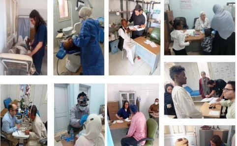 جامعة القاهرة تختتم فعاليات "قافلة النصر" في حلايب وشلاتين وأبو رماد