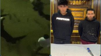   ضبط طرفي مشاجرة استخدمت فيها أسلحة بيضاء بالجيزة
