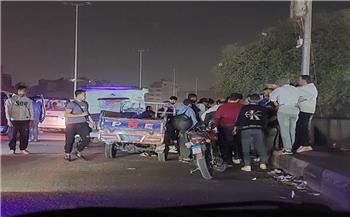   التروسيكل الطائش ينهي حياة سائق ميكروباص ببشتيل