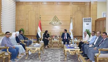   رئيس جامعة بنها يبحث مع المدير التنفيذي لهيئة فولبرايت تعزيز التعاون الأكاديمي