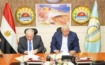 محافظ مطروح ورئيس الهيئة الوطنية للصحافة يشهدان توقيع بروتوكول للحفاظ على الهوية البصرية بمطروح