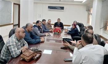   وكيل تموين الاسكندرية يجتمع مع التجار و الموردين للأقماح المحلية لهذا الموسم
