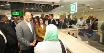وزير الاتصالات يفتتح مكتب بريد بني سويف الرئيسي بعد تطويره