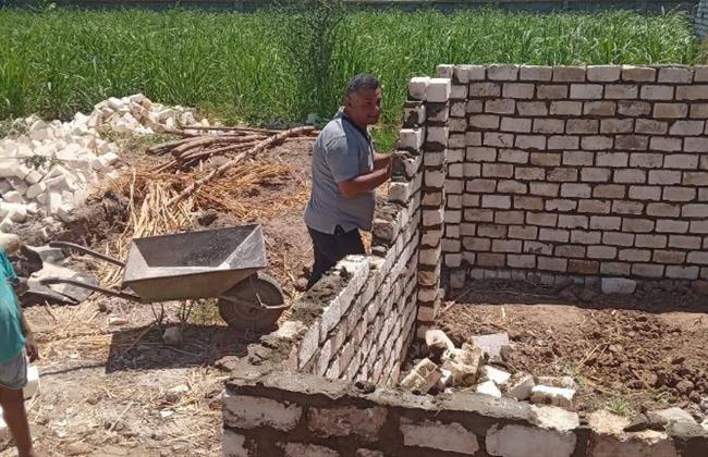 تنفيذ حالتي إزالة تعدٍ على أرض زراعية بمدينة أرمنت خلال عطلة عيد الأضحى المبارك 