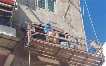   محافظة بورسعيد تواصل تحسين المناطق السكنية