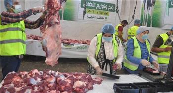   الأورمان تدعم 9 آلاف أسرة بلحوم الأضاحي بالشرقية