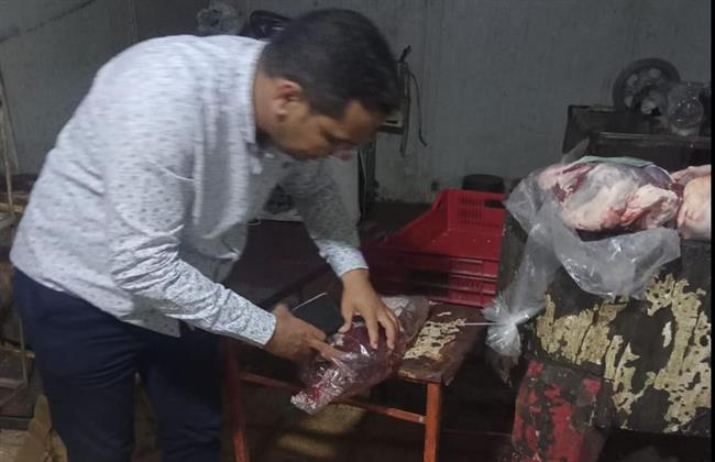 ضبط 72 كجم كبدة فاسدة بالسويس وإجراءات قانونية ضد محل مخالف