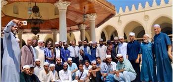 أكاديمية الأزهر العالمية تنظم زيارة ميدانية للدعاة الوافدين إلى المواقع الأثرية بمنطقة الفسطاط