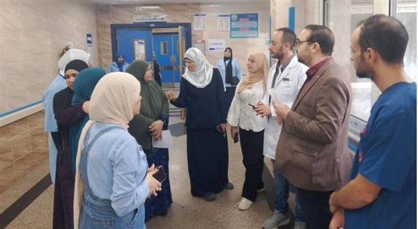 وكيل صحة القليوبية يتابع انتظام الخدمات بمستشفى القناطر الخيرية