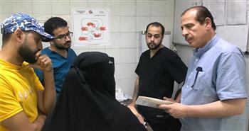 نائب وزير الصحة يجري جولة تفقدية مفاجئة بمنشآت طبية بالقاهرة