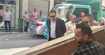 نائب محافظ بورسعيد يقود حملة مكبرة لرفع الإشغالات وإعادة الانضباط