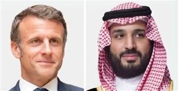 ماكرون وولي العهد السعودي يبحثان أمن الملاحة بالمنطقة