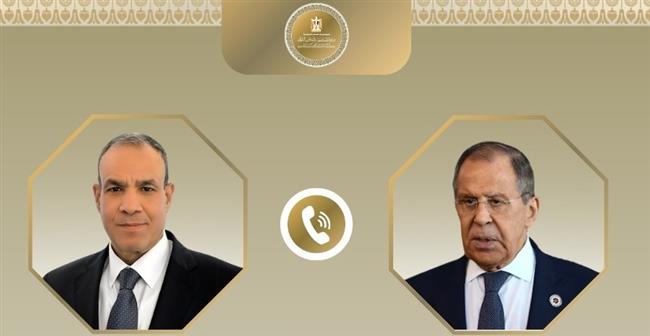 وزير الخارجية يبحث مع نظيره الروسي المسار التفاوضى بين أمريكا وإيران