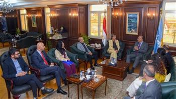 محافظ الإسكندرية يبحث مع سفيرة الاتحاد الأوروبي تعزيز التعاون المشترك