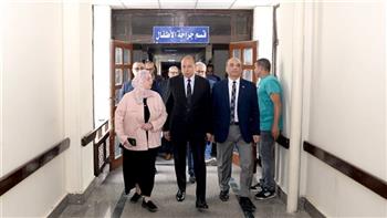   رئيس جامعة المنصورة يتابع ميدانيا تنفيذ وجاهزية مشروعات التطوير بالقطاع الطبي