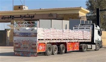  مصر تواصل دعم غزة.. الهلال الأحمر يسيّر قافلة إغاثية ضخمة عبر معبر رفح