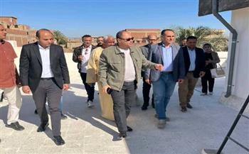   رئيس هيئة تنمية الصعيد يقوم بجولة ميدانية لتفقد مشروعات الهيئة بمحافظة بني سويف