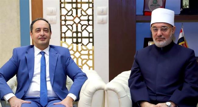 مفتي الجمهورية يدعو لتكثيف البرامج الوقائية لمكافحة الإدمان