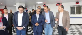   محافظ بني سويف يتفقد مشروعات صحية وصناعية ويوجه بسرعة التشغيل