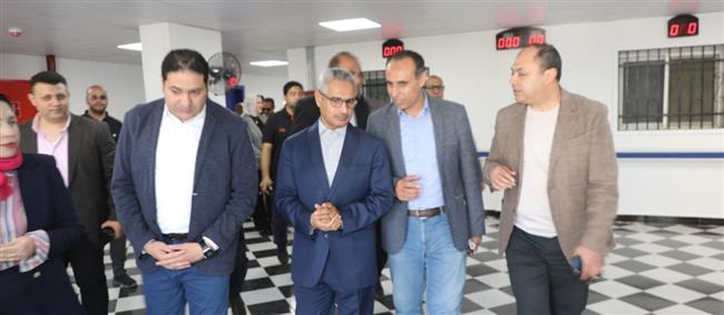 محافظ بني سويف يتفقد مشروعات صحية وصناعية ويوجه بسرعة التشغيل
