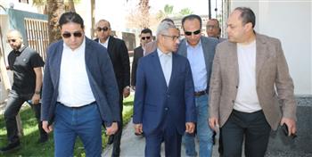   محافظ بني سويف ورئيس الهيئة يتفقدان أعمال تطوير المركز الطبي بشرق النيل