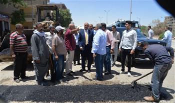   محافظ أسيوط يتفقد إنشاء مطبات صناعية بطريق الأربعين والمعلمين 