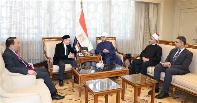 لقاء مصري كازاخستاني لتعزيز التعاون الديني والثقافي