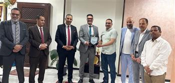 رياضة القليوبية و"اتحاد شباب العمال" يكرمان  رئيس شركة المياه