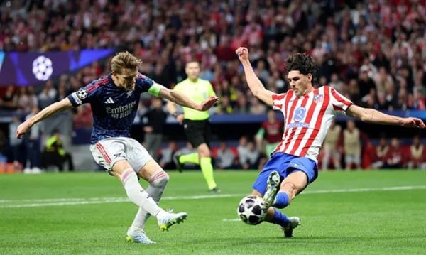 التشكيل الرسمي لقمة أرسنال ضد أتلتيكو مدريد في دوري الأبطال