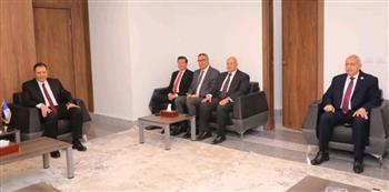   محافظ دمياط يستقبل مدير الأمن ورئيس جامعة حورس والقيادات الأمنية والتنفيذية ونواب البرلمان