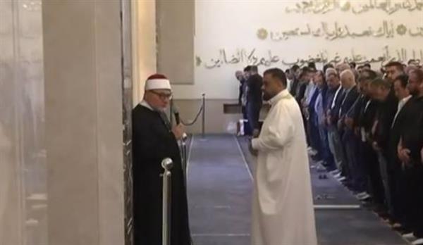 صلاة الجنازة على هاني شاكر بمسجد أبو شقة بحضور الجماهير