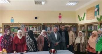   جولة تفقدية لرئيس دار الكتب لمتابعة تجهيزات مكتبة الخيالة بعين الصيرة