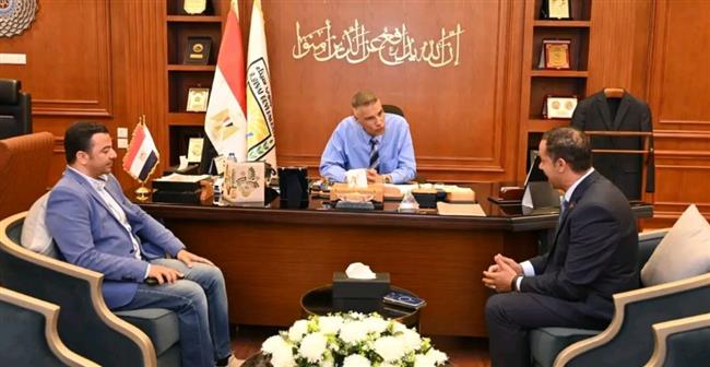 محافظ جنوب سيناء يستقبل مفوض نقابة المهندسين لبحث افتتاح مقر النقابة بمدينة الطور