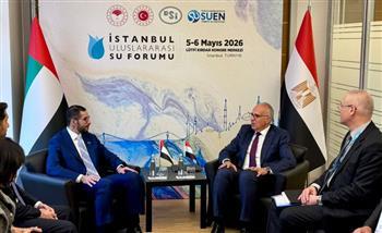 وزير الري يلتقي مساعد وزير الخارجية الإماراتي لبحث تحضيرات مؤتمر الأمم المتحدة
