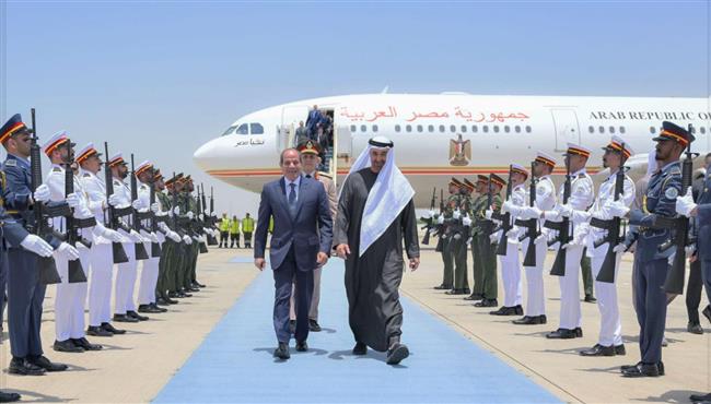 الرئيس السيسي: "ما يمس الإمارات يمس مصر"