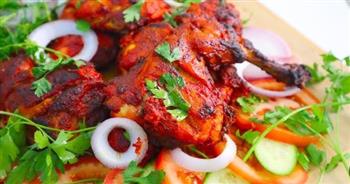   طريقة عمل الدجاج التندوري في الفرن