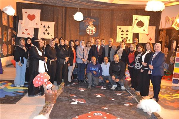 افتتاح المعرض الفني الثامن عشر لطالبات المدن الجامعية بجامعة الإسكندرية