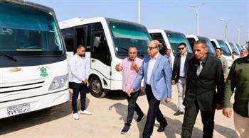   محافظ المنيا : أسطول نقل حديث يوفر وسيلة مواصلات آمنة ومريحة