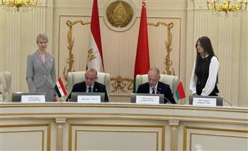   وزير الاستثمار يوقع بروتوكول تعاون شامل مع نظيره البيلاروسي 