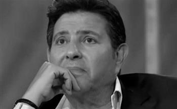   إلهام شاهين وهاني رمزي وكريم عبد العزيز ووفاء عامر في عزاء هاني شاكر