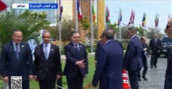   الرئيس السيسى يصل إلى المقر الجديد لجامعة سنجور ويشهد افتتاحه بعد قليل