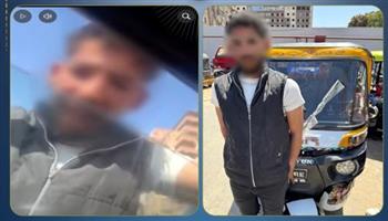  ضبط سائق توك توك تعدى على سيدة بجسر السويس
