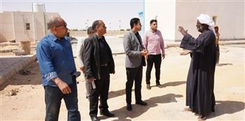 نائب محافظ مطروح يتابع مشروع إنشاء وحدة مرور براني الجديدة ويتفقد مستشفى براني