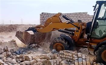   إزالة 257 حالة تعدٍ على أراضي الدولة بأسوان