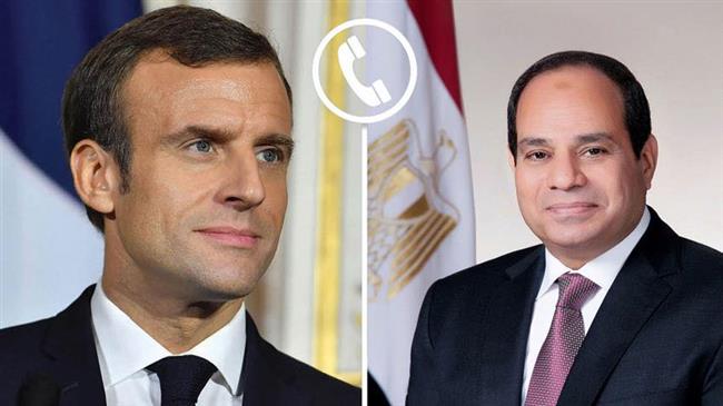 الرئيس الفرنسي يُعرب عن تقديره لجهود الرئيس السيسي لتحقيق التنمية الشاملة في مصر