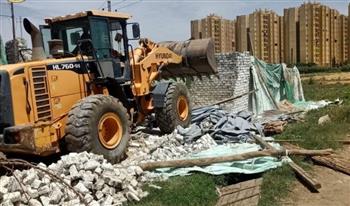   إزالة 20 حالة تعدٍ بالشرقية في ثاني أيام الموجة 29
