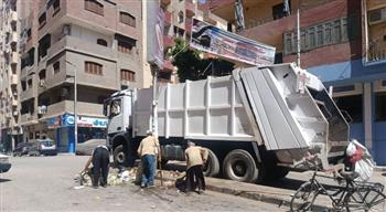   محافظ أسيوط يوجه بتكثيف أعمال النظافة ورفع المخلفات